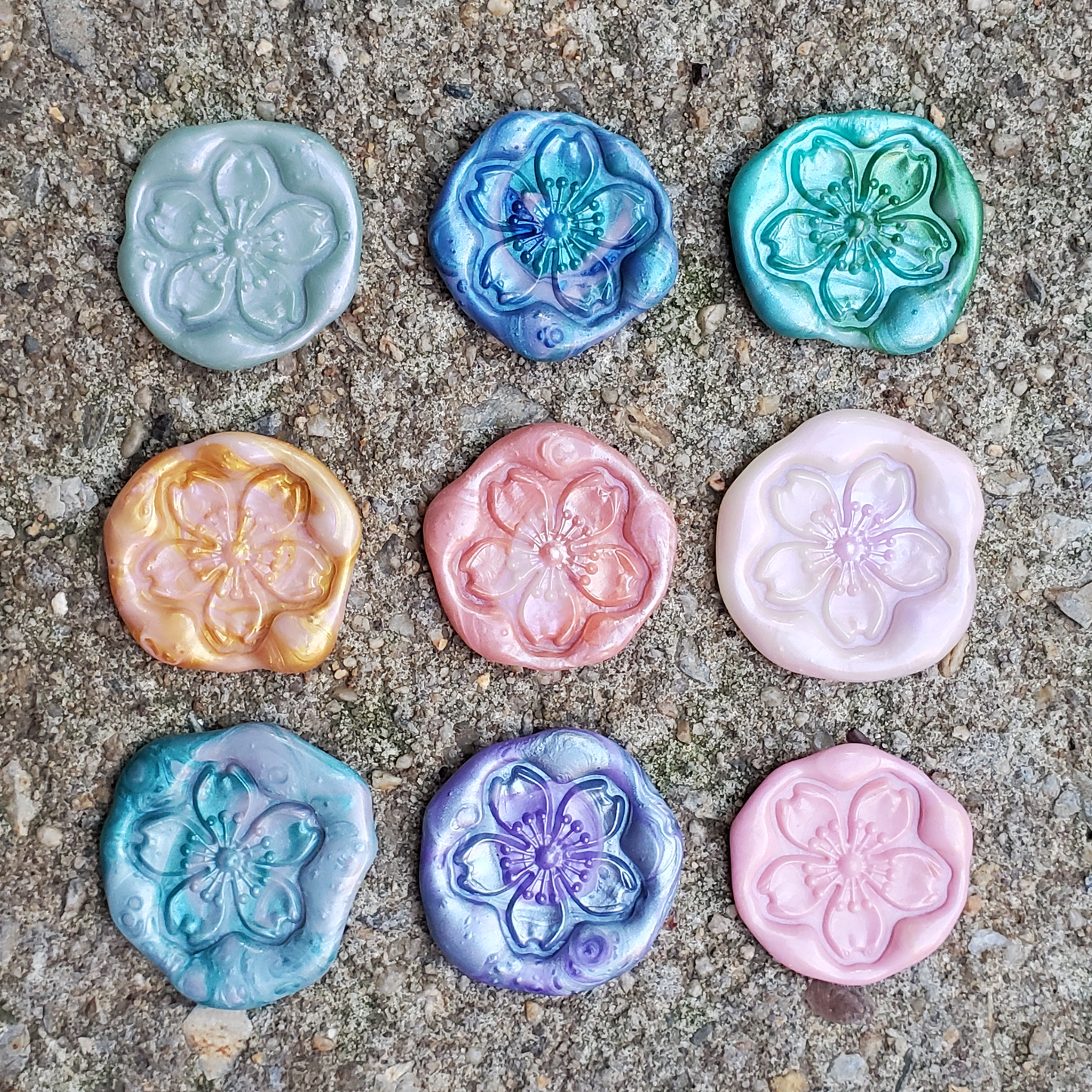 Wax Seal Decoration - Sakura (Surprise Color)