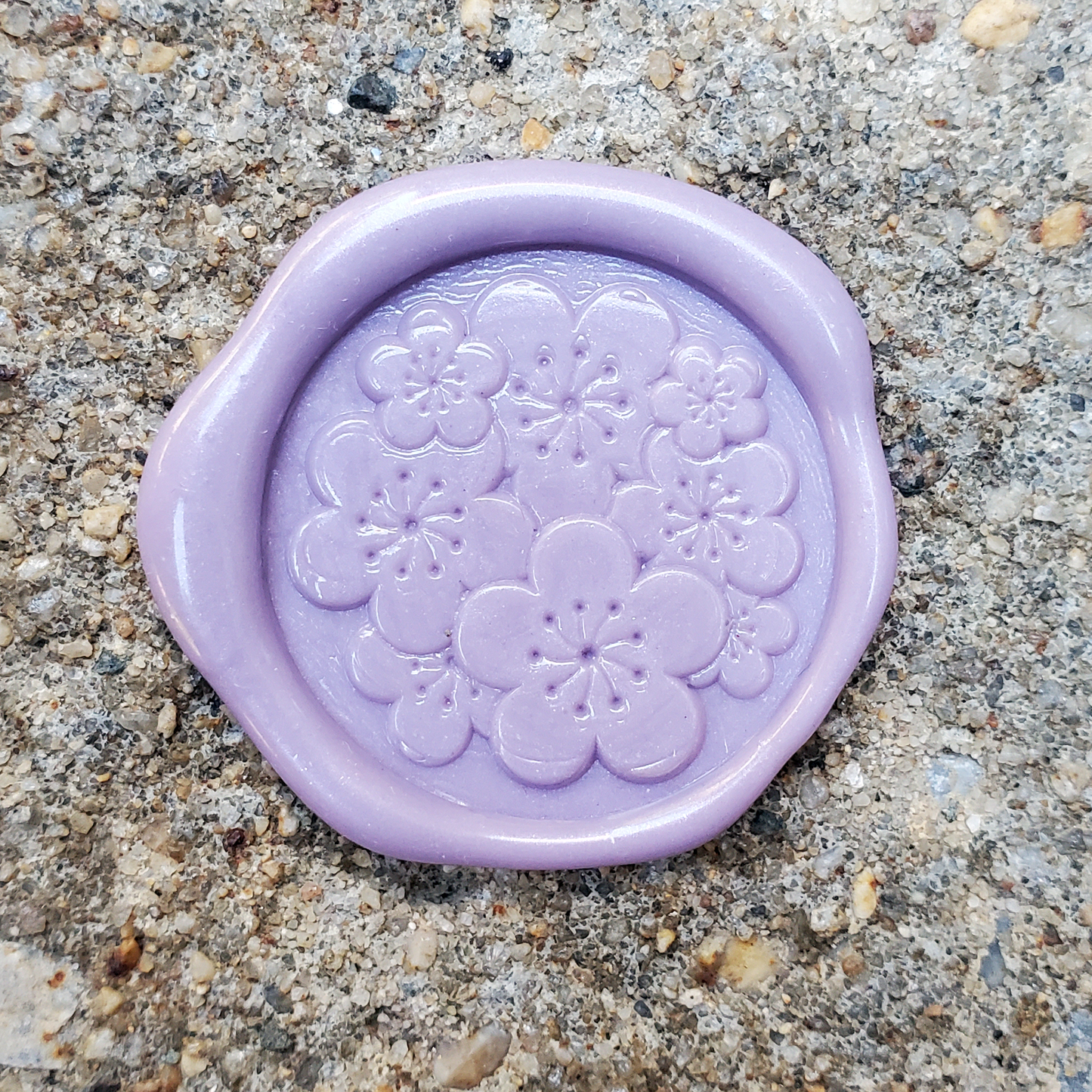 Wax Seal Decoration - Plum Blossoms (Surprise Color)