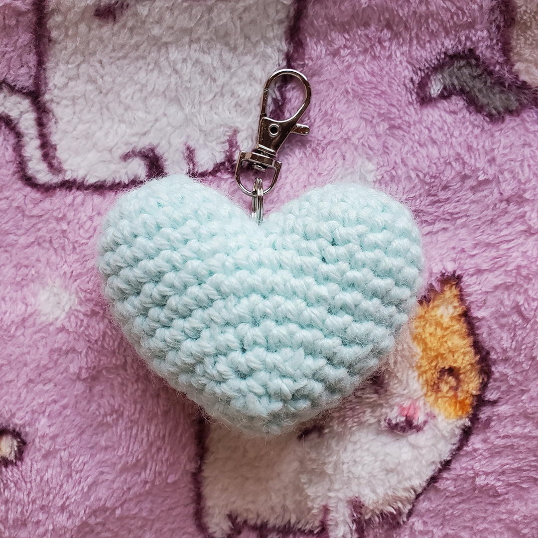 Handmade Bag Charm - Heart